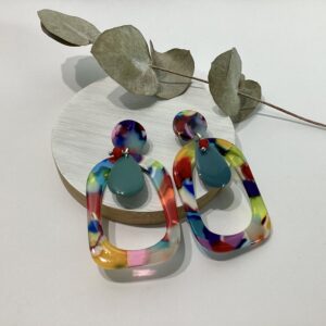 Boucles acétate - orage