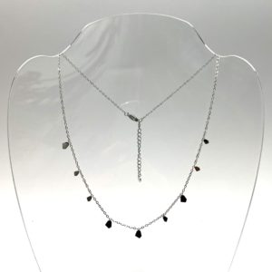 Collier inoxydable argenté