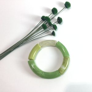 Bracelet acétate - printemps