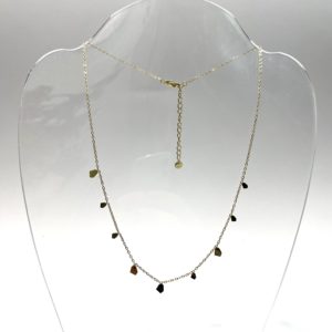 Collier inoxydable doré