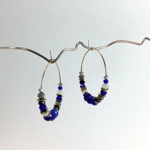 Créoles - Bleu roi